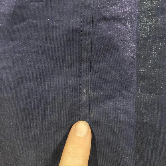 Lafayette 148 Metallic Cotton Blend Jacket Size 12 VGUC - Picture 5 of 7